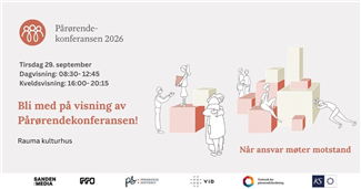 Lenke til artikkel: Velkommen til visning av Pårørendekonferansen 
