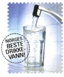 Logo Norges beste drikkevann - Klikk for stort bilde