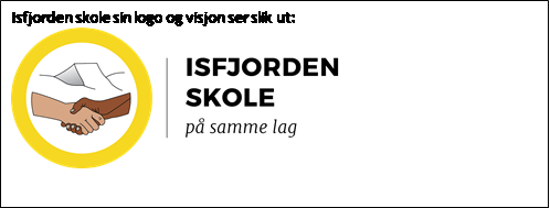 Isfjorden skole - på samme lag - Klikk for stort bilde